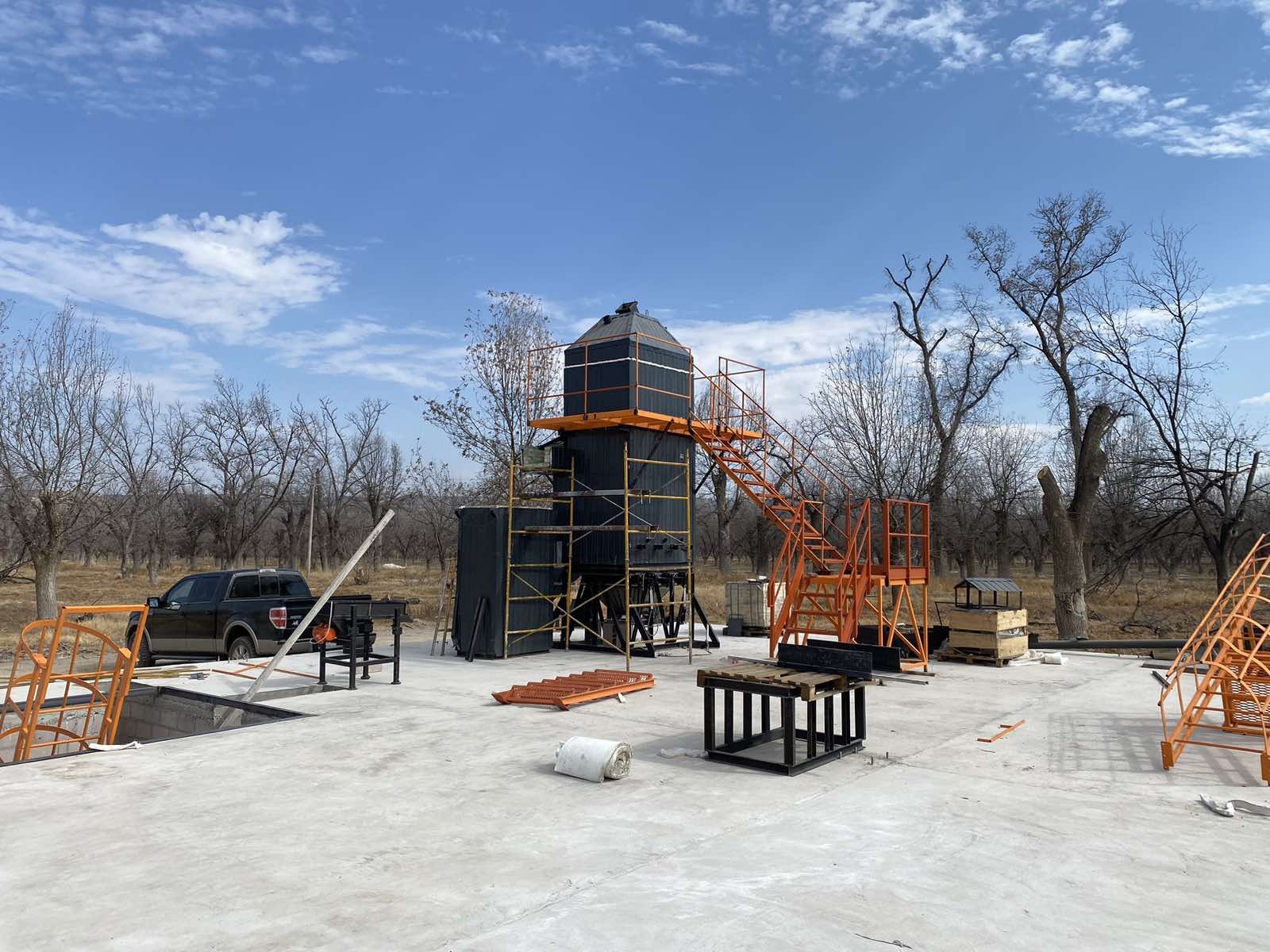 Installation process of BIO-KILN-1 in Mexico