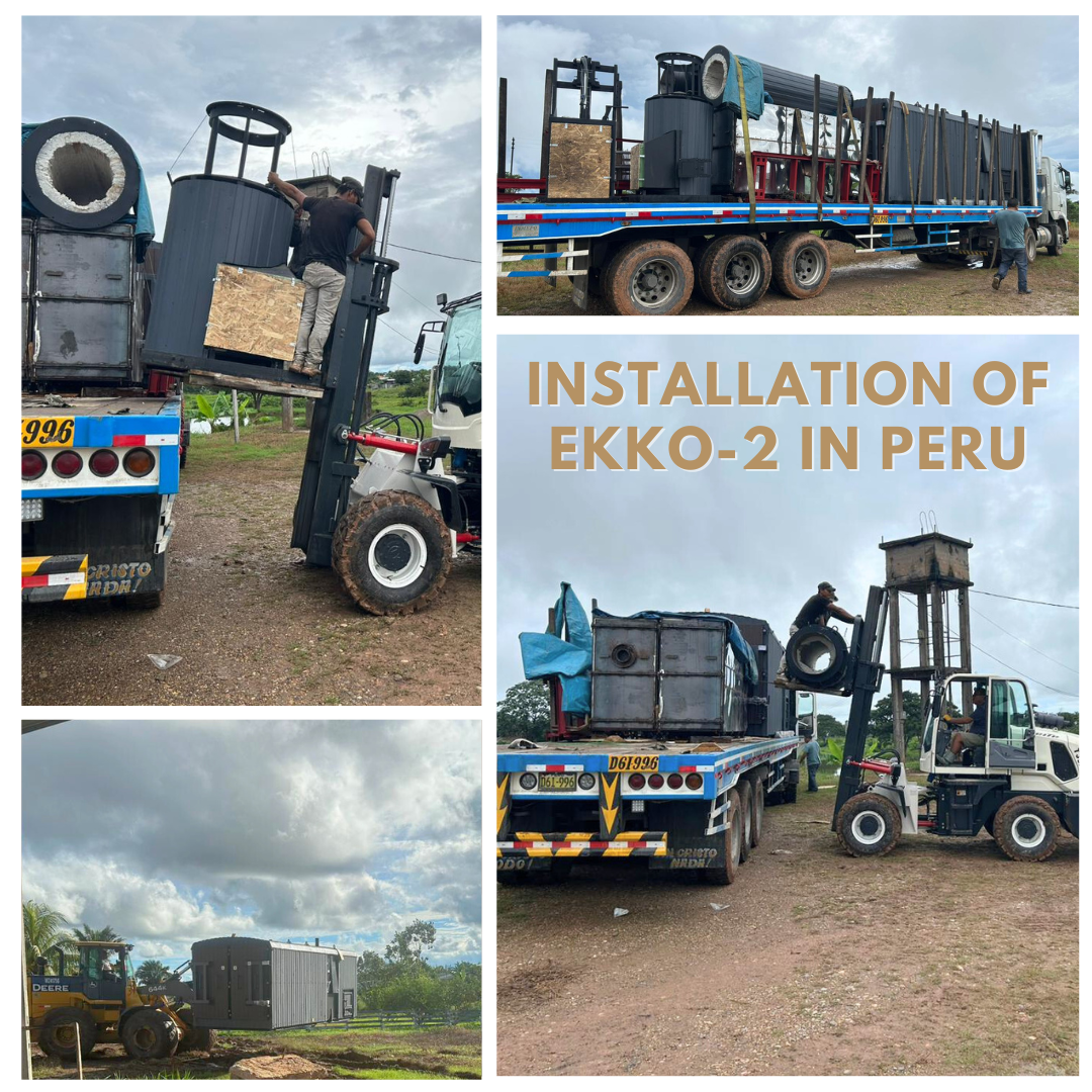 Our client from Peru has received the EKKO-2 equipment!
