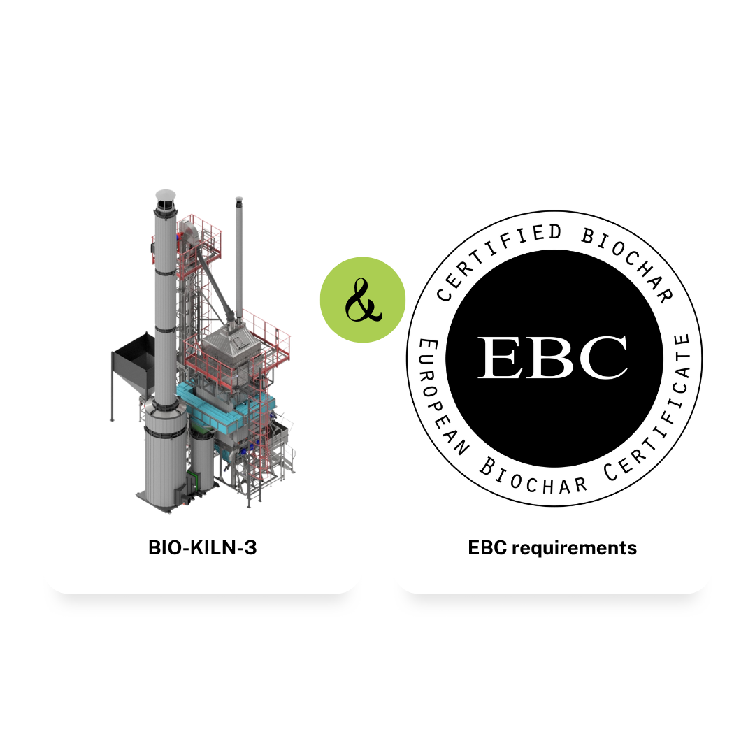 BIO-KILN-3 and EBC requirements: how to ensure controlled combustion of pyrolysis gases